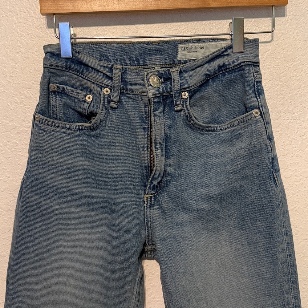 Rag & Bone Wren High-Rise Straight - Porter - Picture 4 of 8